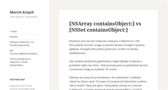 Desktop Screenshot of krzymar.net